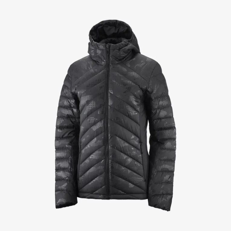 Black Salomon Essential Xwarm Down Women's Insulated Jackets | PH 62518Y